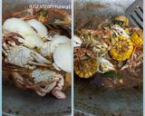 Foto langkah ke 3 dari resep Kepiting lada hitam.