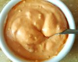 A picture of step 2 of Homemade Burger Mayo sauce🍔.