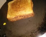 A picture of step 4 of Corn & mushroom cheese sandwich.