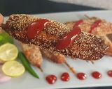 A picture of step 4 of Pulao Seekh Kabab.