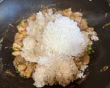 A picture of step 5 of Easy Chicken Fried Rice.