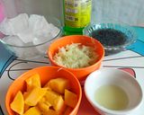 Foto langkah ke 1 dari resep Es Timun Mangga Jeruk Nipis.