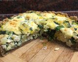 Foto del paso 9 de la receta: Tarta integral de pollo y espinaca 🍽