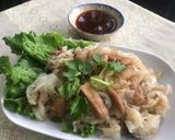 รูปขั้นตอนการทำที่ 10 ของ ก๋วยเตี๋ยวคั่วไก่(เจ)