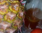 Foto langkah ke 1 dari resep Jus Tomat Nanas dengan Madu asli.