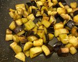 A picture of step 2 of Baked Pasta with Eggplant.