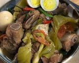 A picture of step 5 of Braised Pork Ribs w/ Pickled Mustard Greens | Sườn Kho Cải Chua.
