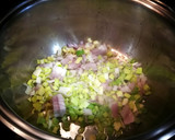 Foto del paso 1 de la receta: Habas y guisantes con verduras y arroz - veggie