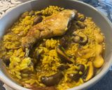 Foto del paso 7 de la receta Arroz meloso de conejo y portobello
