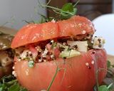 Une image de l'étape 8 de 🍅 Tomate farcie au quinoa (sans gluten).