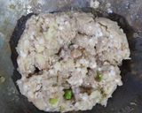 A picture of step 2 of Sago vada.