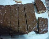 Foto del paso 2 de la receta: Barras maní con chocolate caseras tipo shot o block