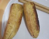 A picture of step 1 of Frozen plantain.