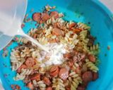 Foto langkah ke 3 dari resep Makaroni schotel kukus.