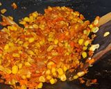 Foto langkah ke 3 dari resep Nasi goreng sayur.