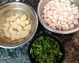 A picture of step 1 of MOOLI ALOO SABZI...