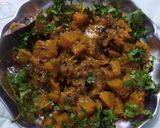 A picture of step 6 of Pumpkin sour sweet sabji.