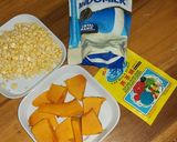 Foto langkah ke 1 dari resep Pudding jagung mix labu.
