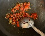 A picture of step 1 of Aachari Bhindi / Okra.