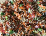 A picture of step 9 of Vegetarian Quinoa salad.