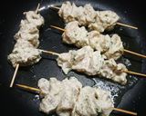A picture of step 4 of Chicken malai tikka.