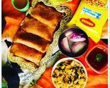 A picture of step 5 of Maggi noodles pockets.