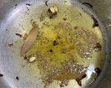 A picture of step 2 of Green Chicken Biryani.