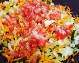 A picture of step 1 of Vegetable Burgers (100% Vegan).
