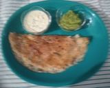 A picture of step 7 of Onion Rava Masala Dosa.