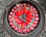 Foto del paso 15 de la receta: Tarta de crema y frutos rojos