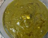 A picture of step 6 of Palak Paneer.