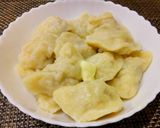 Фото кроку 5 до Вкусные вареники на кефире с фаршем.