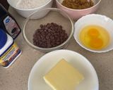 Hình bước làm 1 của món Chocolate Chip Cookie
