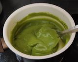 A picture of step 4 of Banana leaf Halwa.
