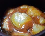 A picture of step 2 of Kerala Manga Puliserry Mango Curry.