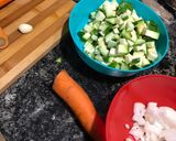 Foto del paso 1 de la receta: Budín de zapallitos