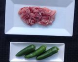 Jalapeño 炒豬肉加花生的食譜步驟1照片