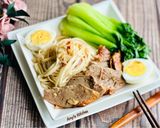 烤鴨拌麵 / 清冰箱料理的食譜步驟4照片