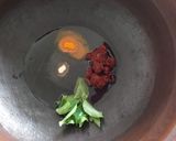 A picture of step 2 of Chana dry.
