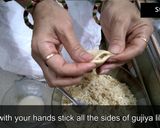 A picture of step 35 of Mawa Gujiya.