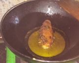 A picture of step 6 of Lahori fish fry.