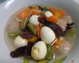 Foto langkah ke 8 dari resep Sop Puyuh Bakso.
