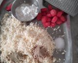A picture of step 3 of Tiranga Kofta in Makhani Gravy.