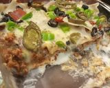 A picture of step 4 of Microwave Lasagna.