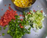 A picture of step 1 of Vegetable soup.