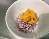 Une image de l'étape 3 de Saumon au miso, coriandre et sésame.