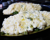 Foto del paso 6 de la receta: Berenjenas rellenas con costra de requesón #emplatado