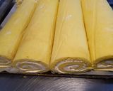 รูปขั้นตอนการทำที่ 9 ของ Swiss roll cake (นุ่มนิ่ม)