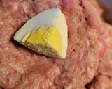 A picture of step 3 of Albóndigas (Mexican Meatballs).