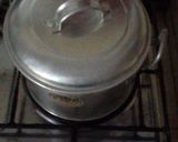 A picture of step 7 of Steamed Molten Chocolate Lava Cake.